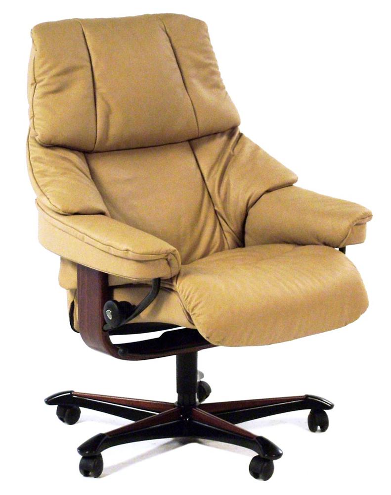 Stressless by Ekornes Stressless Office Reno Office Chair Paloma Sand